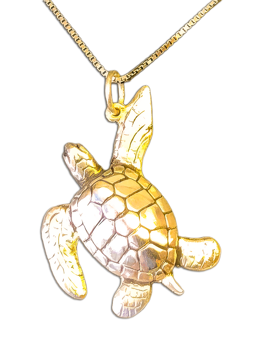 Sea turtle handmade jewelry by Jewelry by Roger